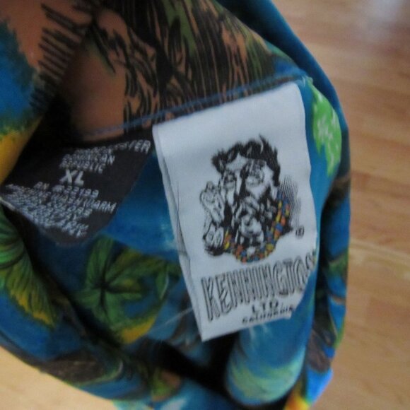 NWT, Men's Kennington Ltd California Hawaiian Style Shirt in Sz X-Large - Picture 6 of 6